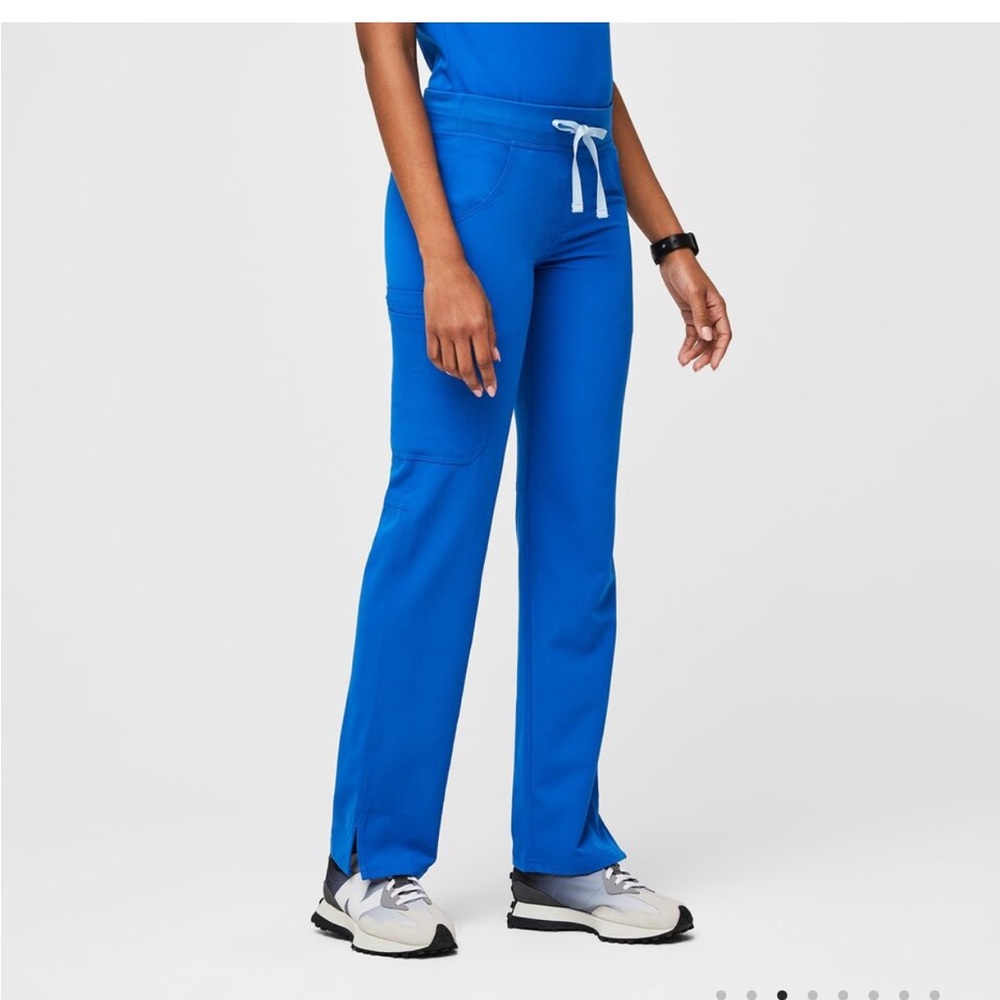 Figs Kade scrub pants royal blue